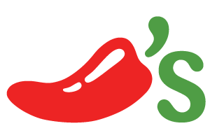 Chilis logo, links to Chilis store page.