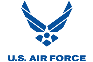 Air Force logo, links to Air Force store page.