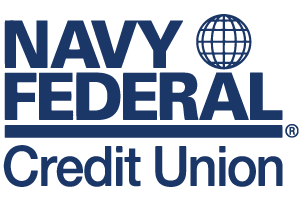 navy federal credit union logo, links to navy federal store page.