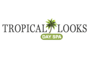 tropical looks day spa logo, links to tropical looks store page.