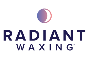 radiant waxing logo, links to radiant waxing store page.