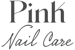 pink nail care logo, links to pink nail care store page.