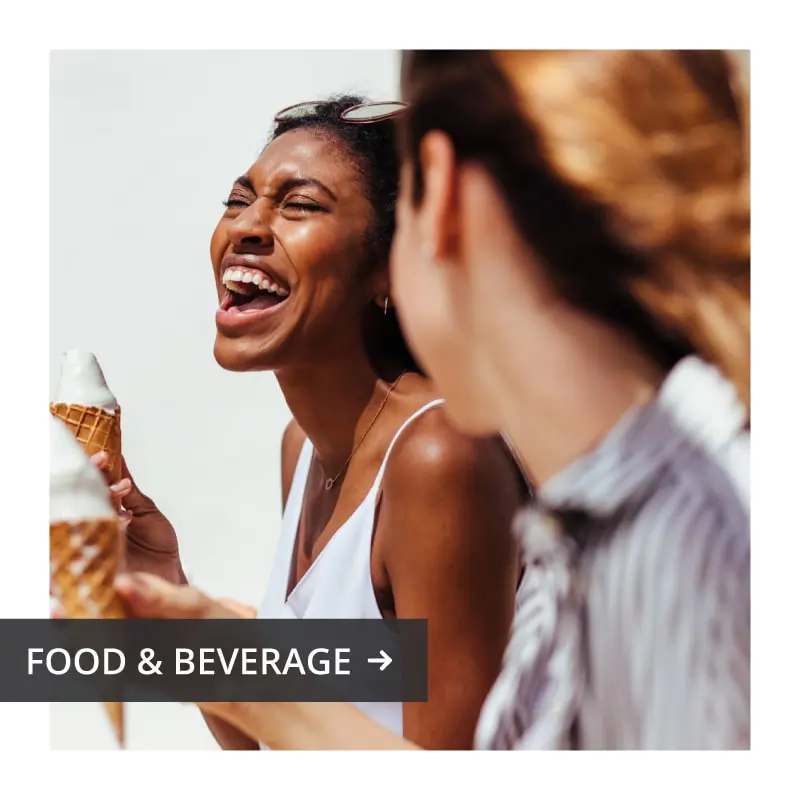 food and beverage tile, links to directory